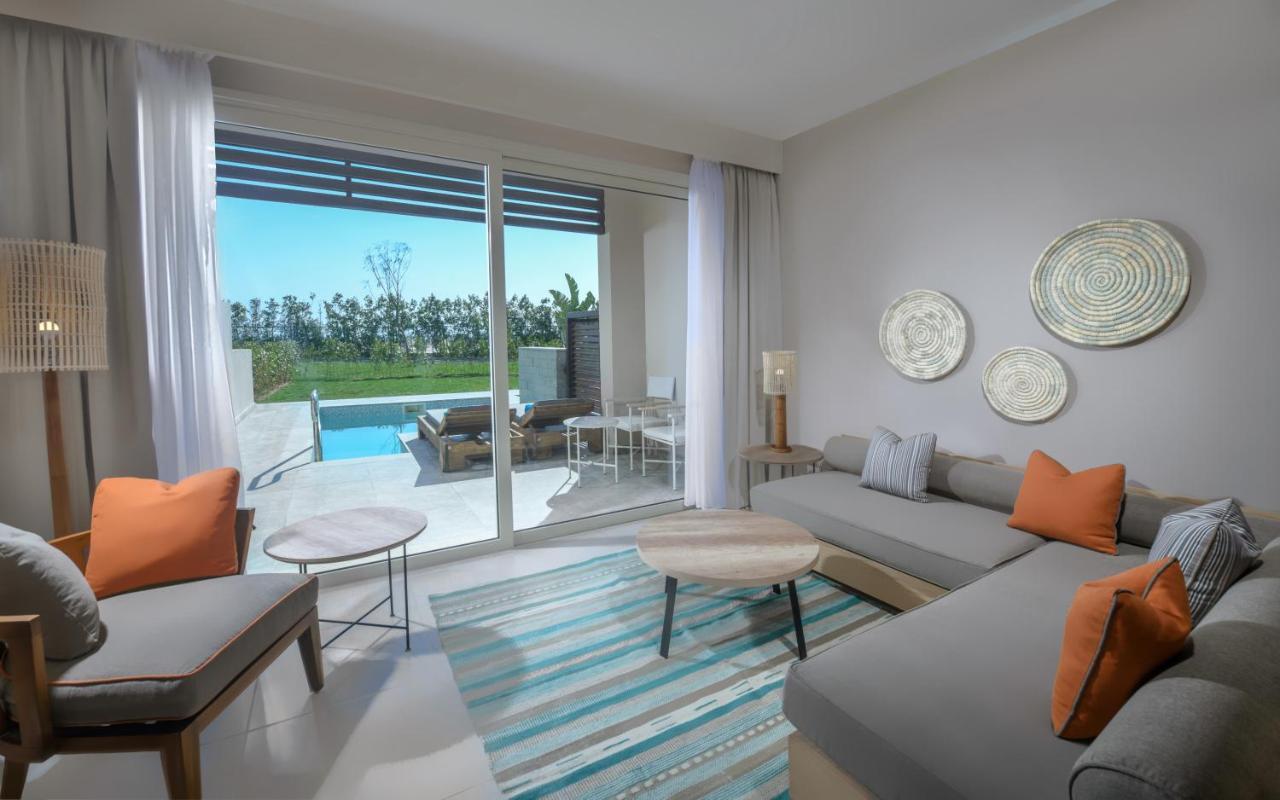 Steigenberger Resort Ras Soma Hurghada Exteriér fotografie A living room at the resort