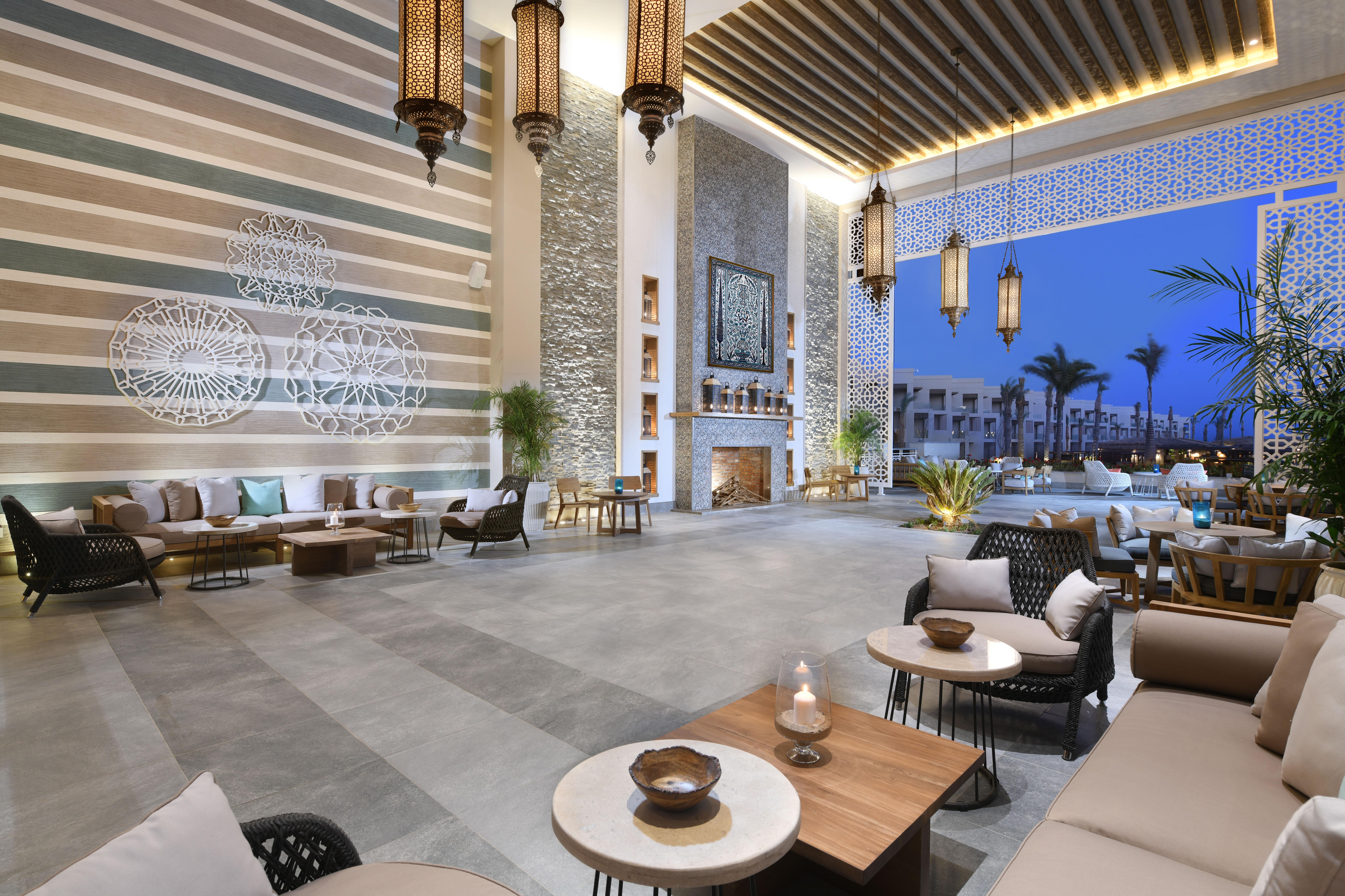 Steigenberger Resort Ras Soma Hurghada Exteriér fotografie The lobby of the hotel